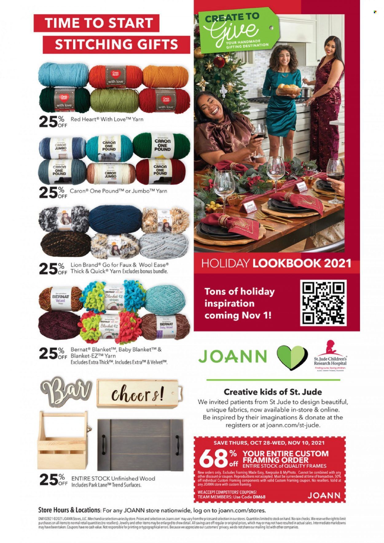JOANN Weekly Ad Flyer October 30 to November 6