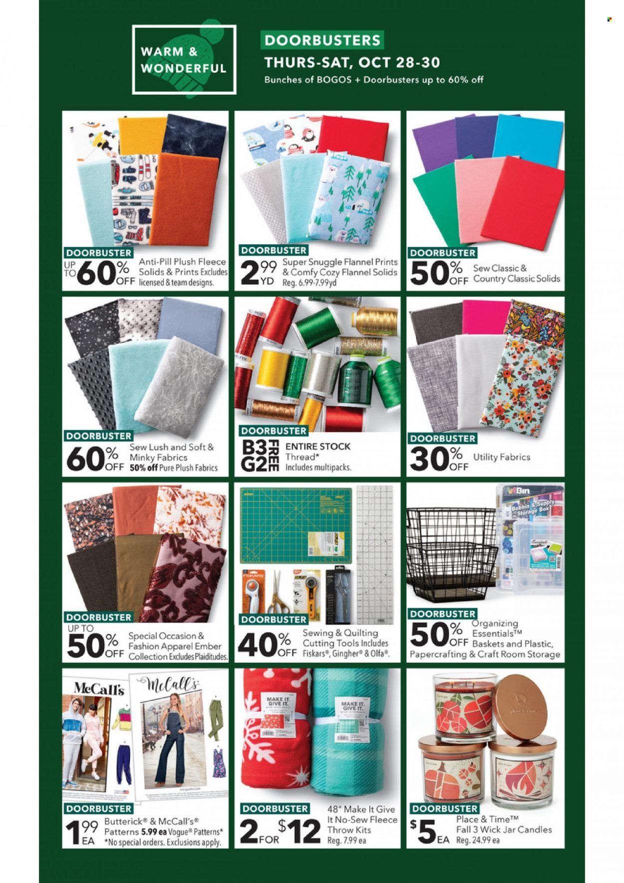 JOANN Weekly Ad Flyer October 30 to November 6