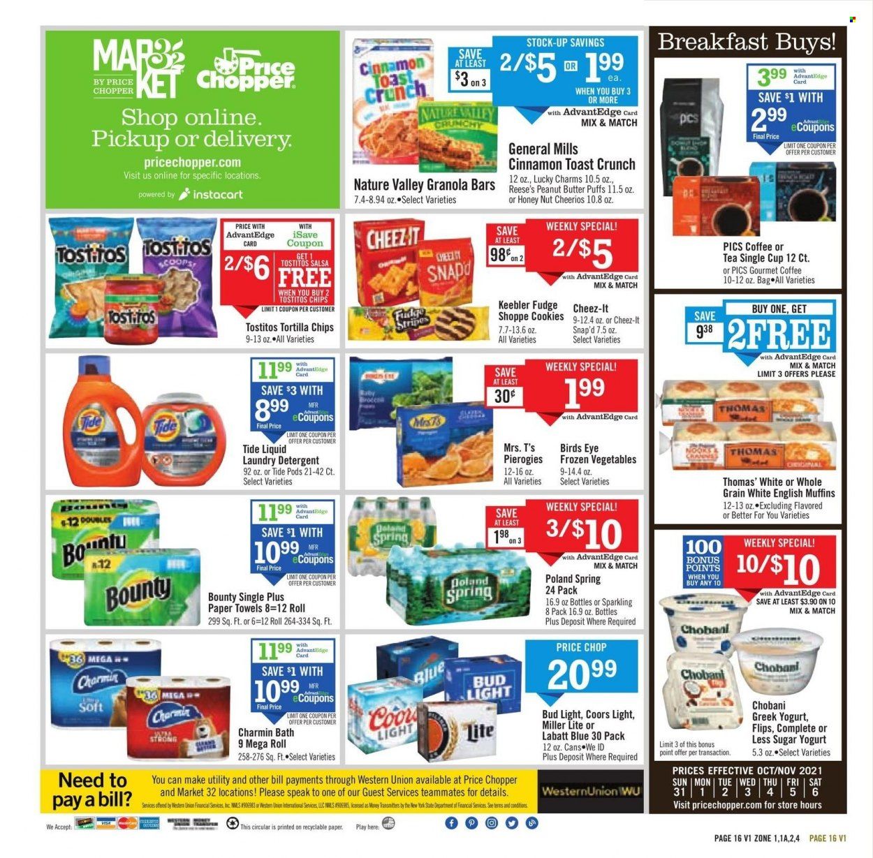 Price Chopper (CT, MA, NY, PA, VT) Weekly Ad Flyer October 30 to November 6