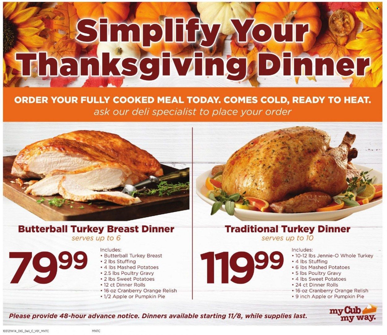 Cub Foods (MN) Weekly Ad Flyer October 31 to November 7