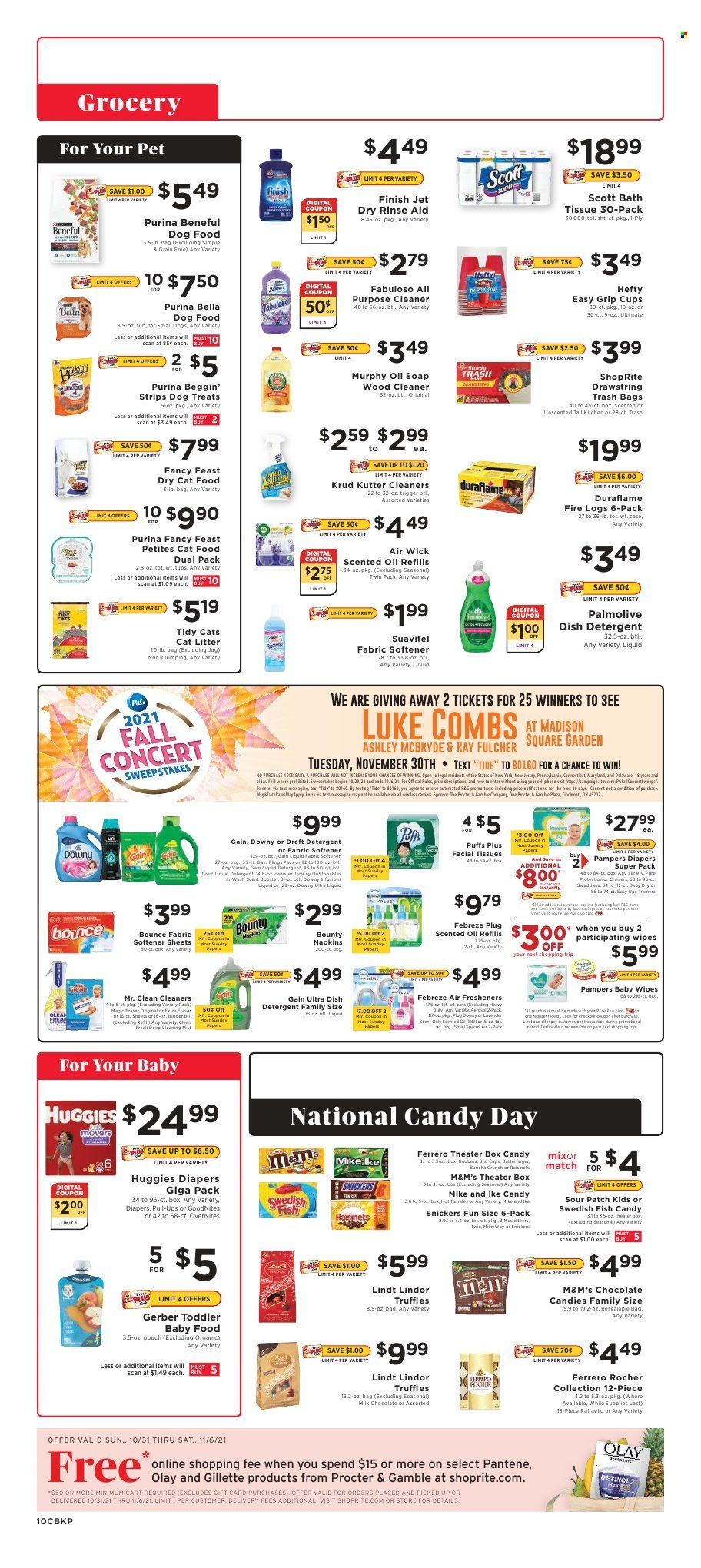 ShopRite (CT, DE, MD, NJ, NY, PA) Weekly Ad Flyer October 31 to November 7