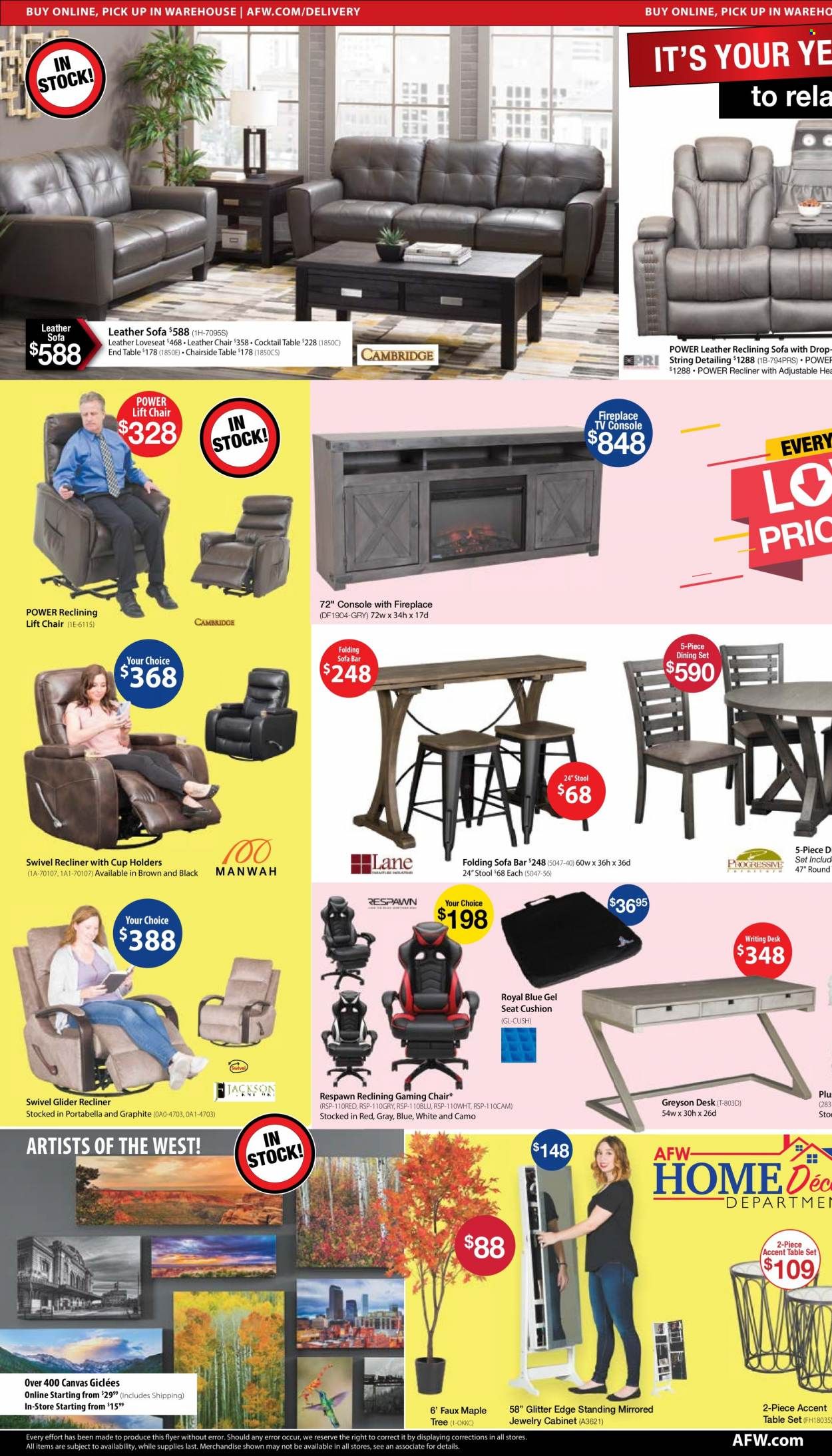 American Furniture Warehouse (AZ, CO, TX) Weekly Ad Flyer October 31 to November 7