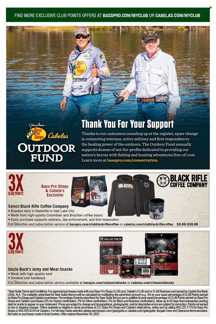 Bass Pro Shops Weekly Ad Flyer November 1 to November 8