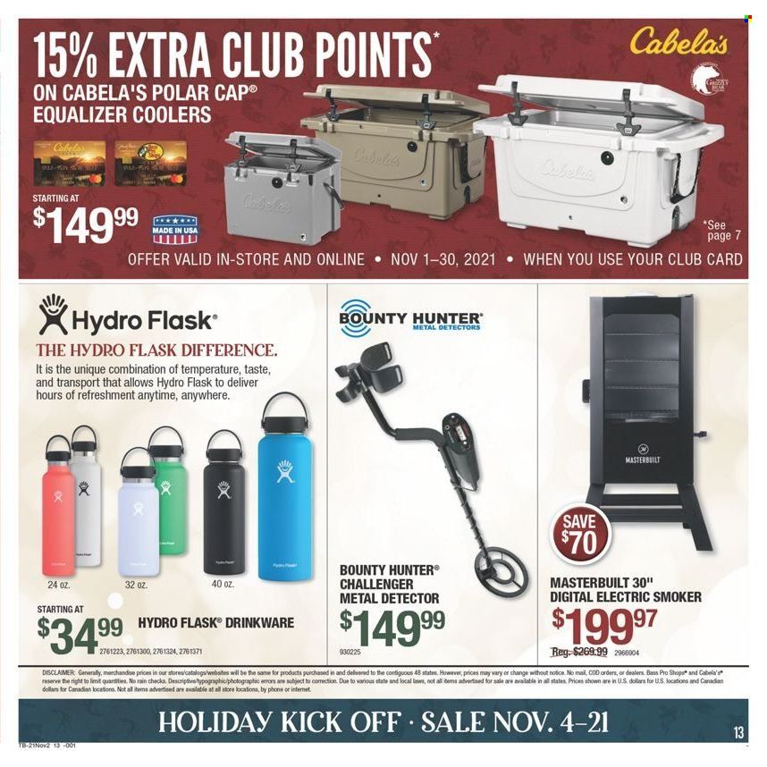 Cabela's Weekly Ad Flyer November 1 to November 8