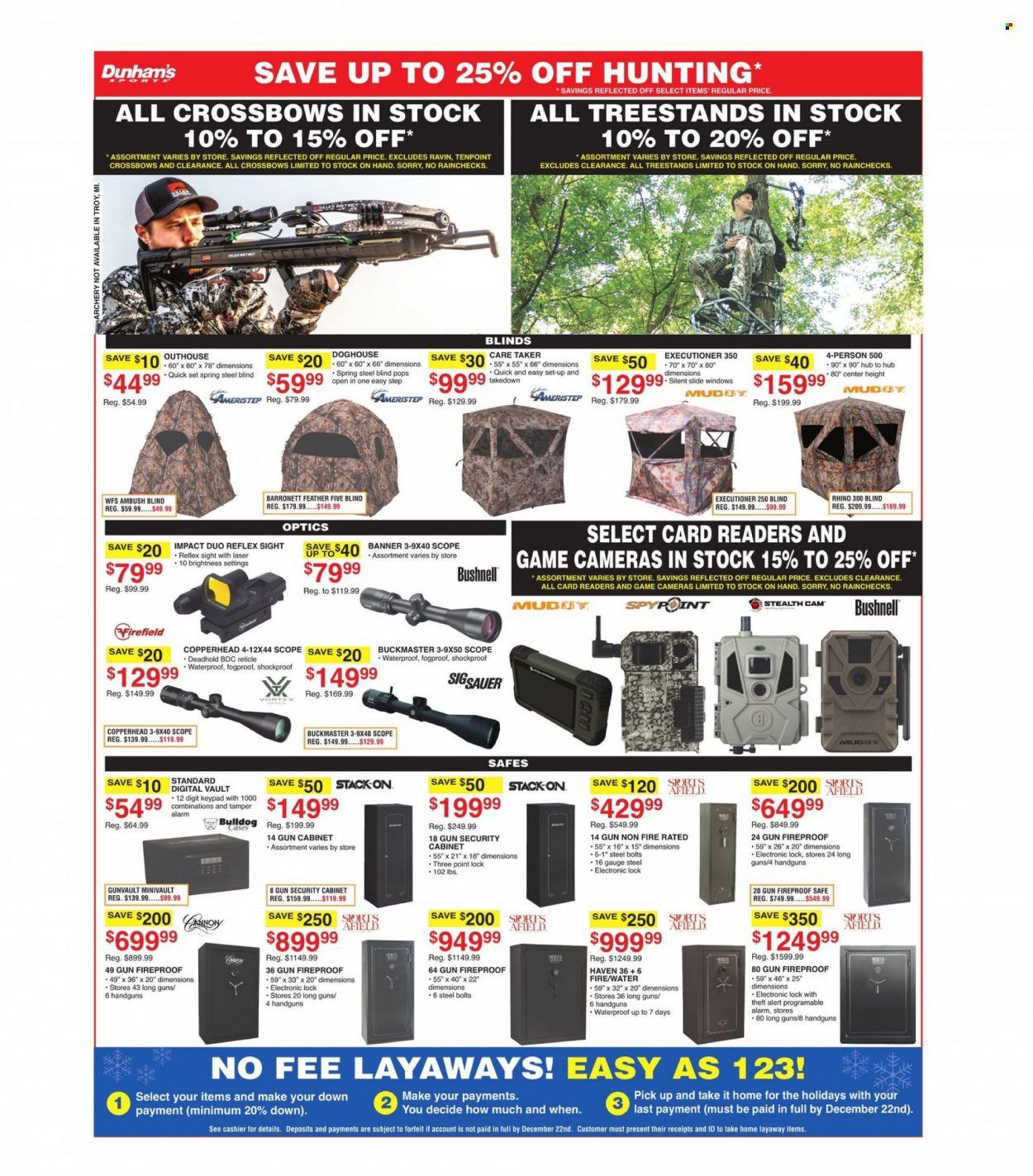 Dunham's Sports Weekly Ad Flyer November 1 to November 8