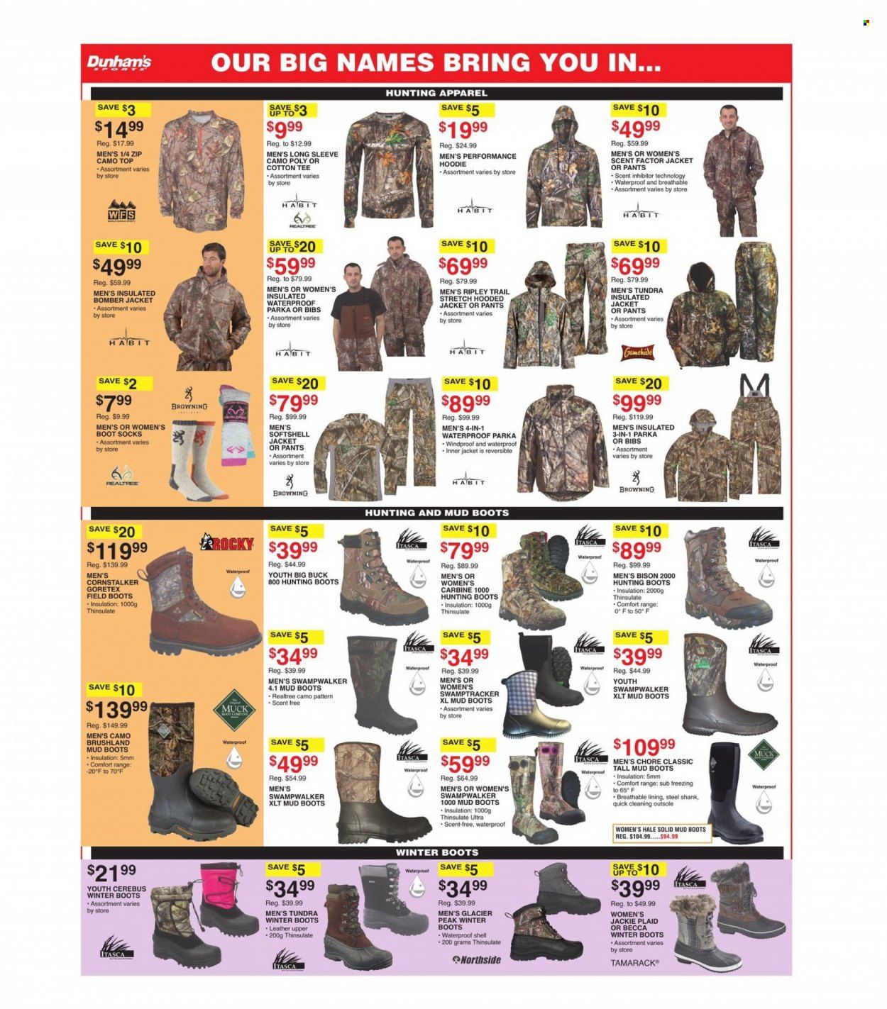Dunham's Sports Weekly Ad Flyer November 1 to November 8