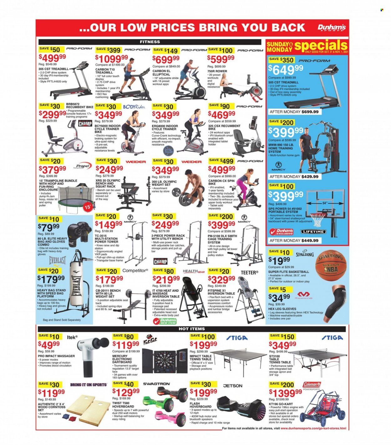 Dunham's Sports Weekly Ad Flyer November 1 to November 8