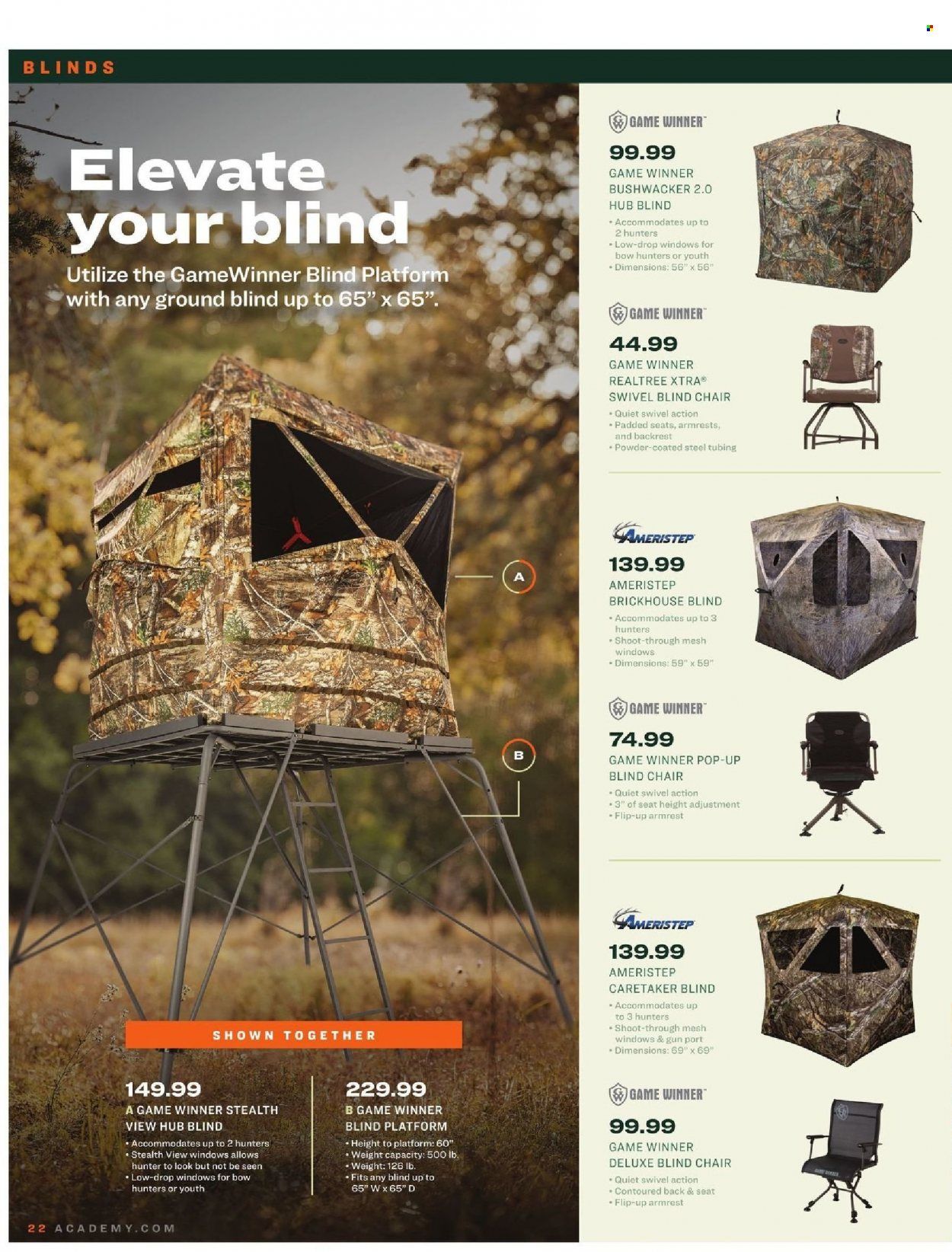 Academy Sports (AL, AR, GA, LA, MO, NC, SC, TN, TX) Weekly Ad Flyer November 1 to November 8