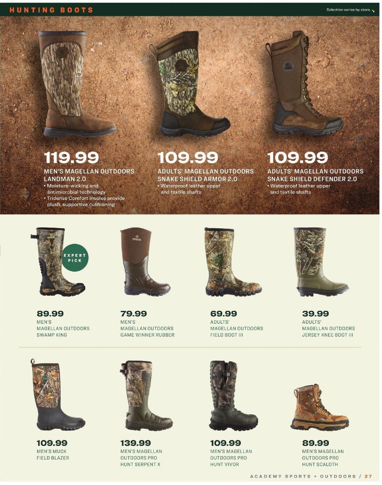 Academy Sports (AL, AR, GA, LA, MO, NC, SC, TN, TX) Weekly Ad Flyer November 1 to November 8