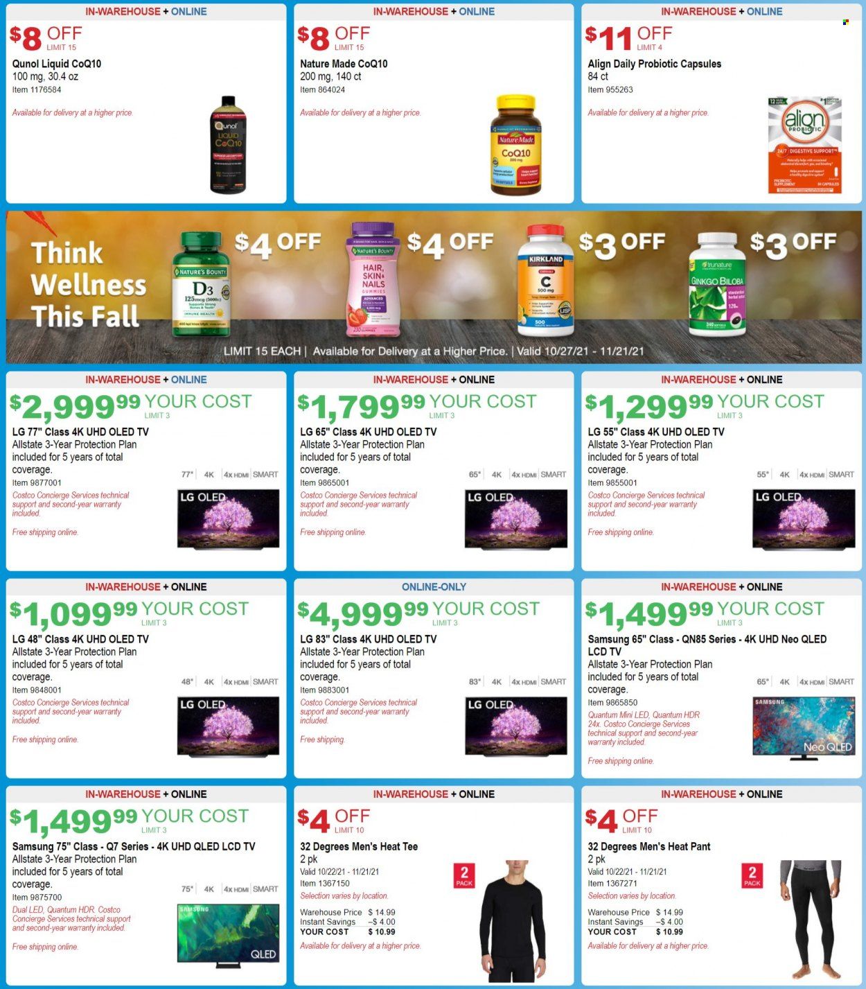 Costco Weekly Ad Flyer November 1 to November 8
