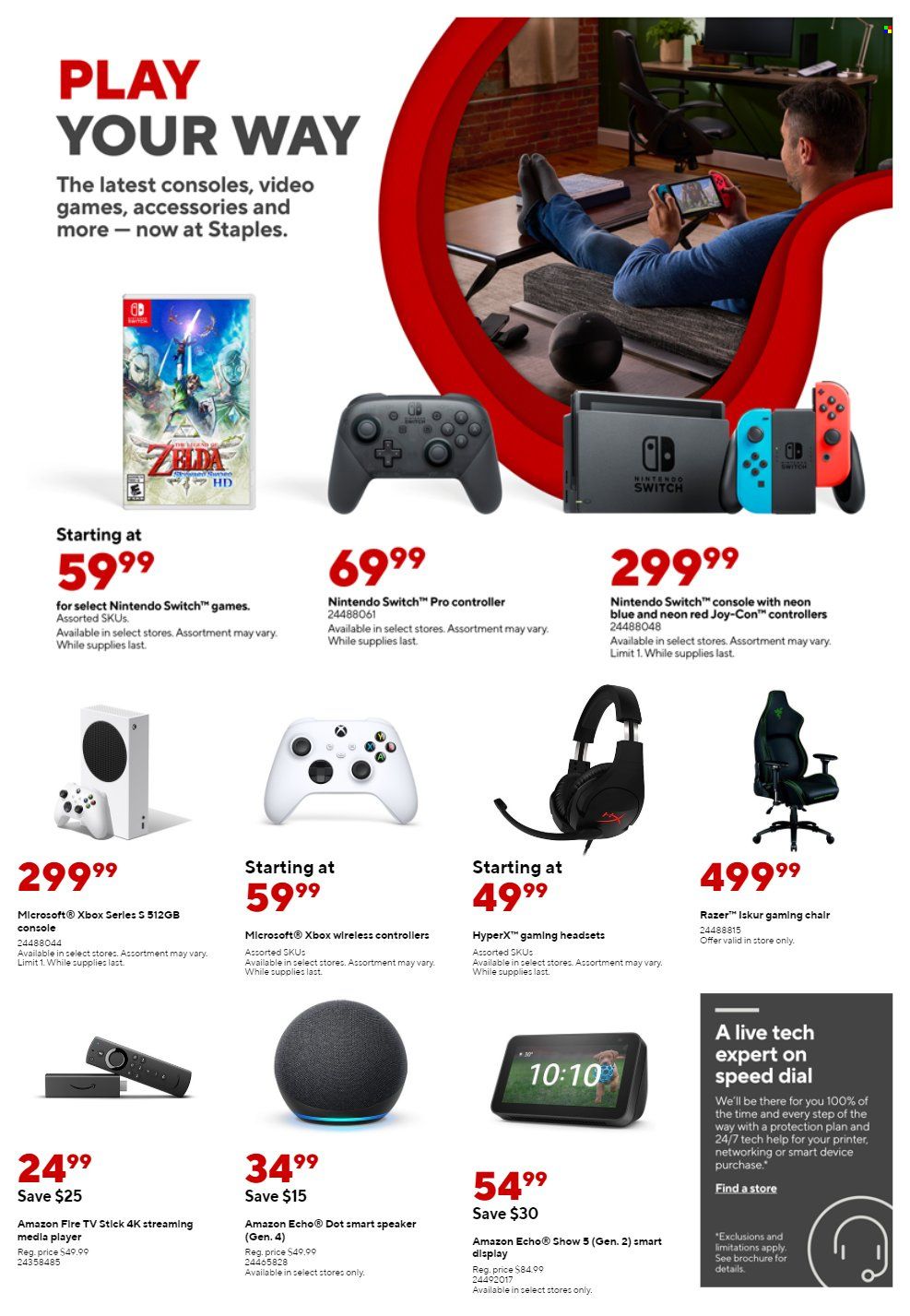 Staples Weekly Ad Flyer November 1 to November 8