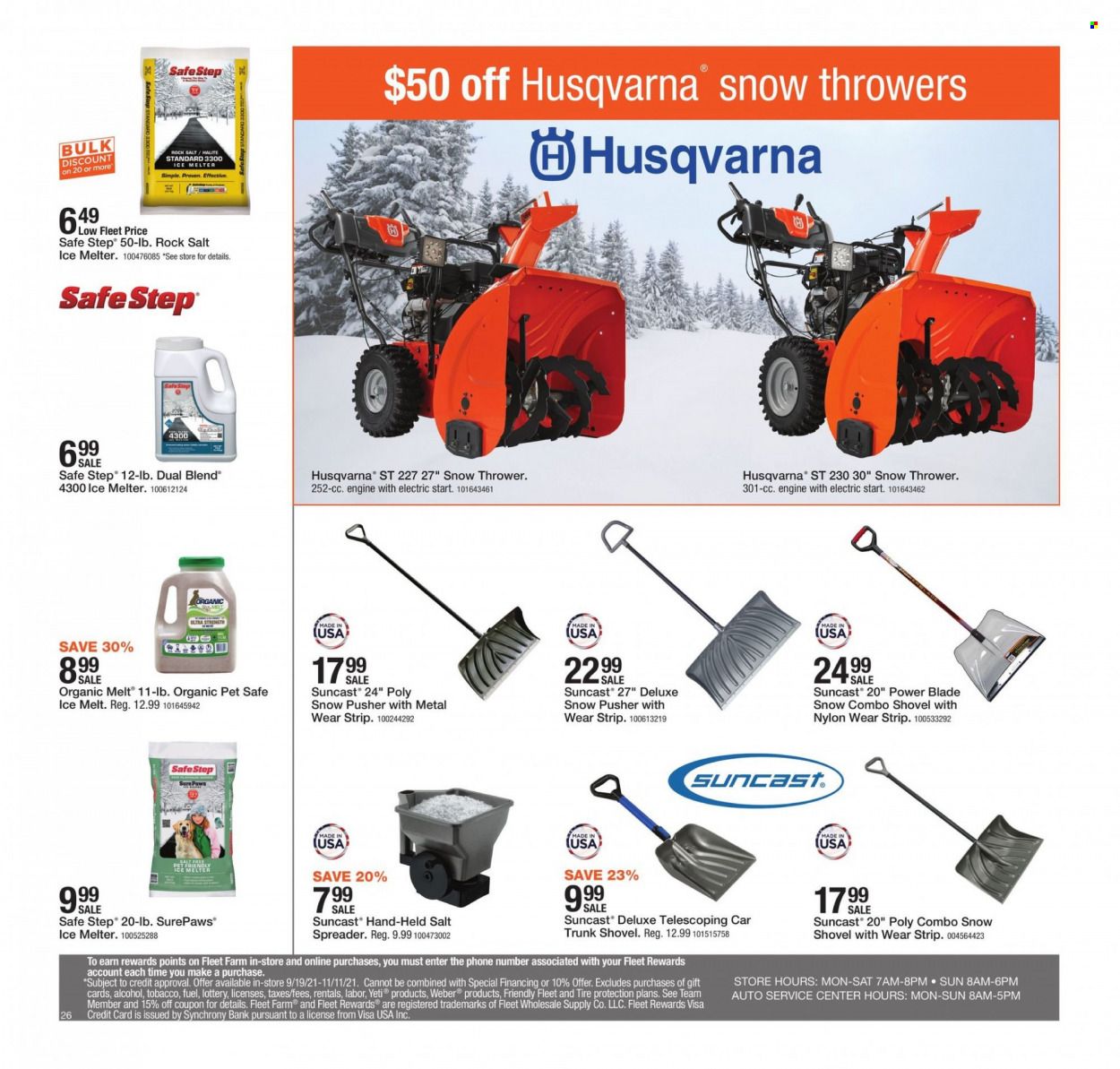 Fleet Farm (IA, MN, ND, WI) Weekly Ad Flyer November 1 to November 8