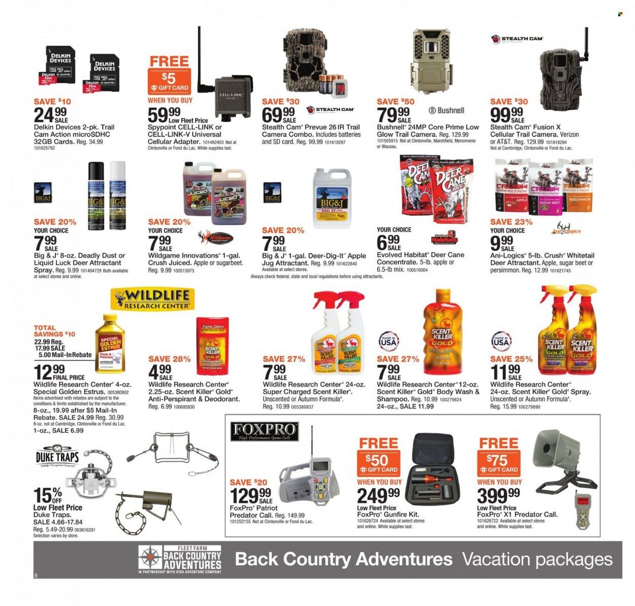 Fleet Farm (IA, MN, ND, WI) Weekly Ad Flyer November 1 to November 8