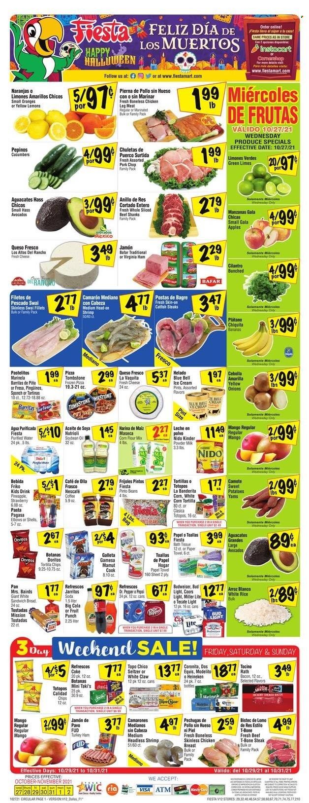 Fiesta Mart (TX) Weekly Ad Flyer November 2 to November 9