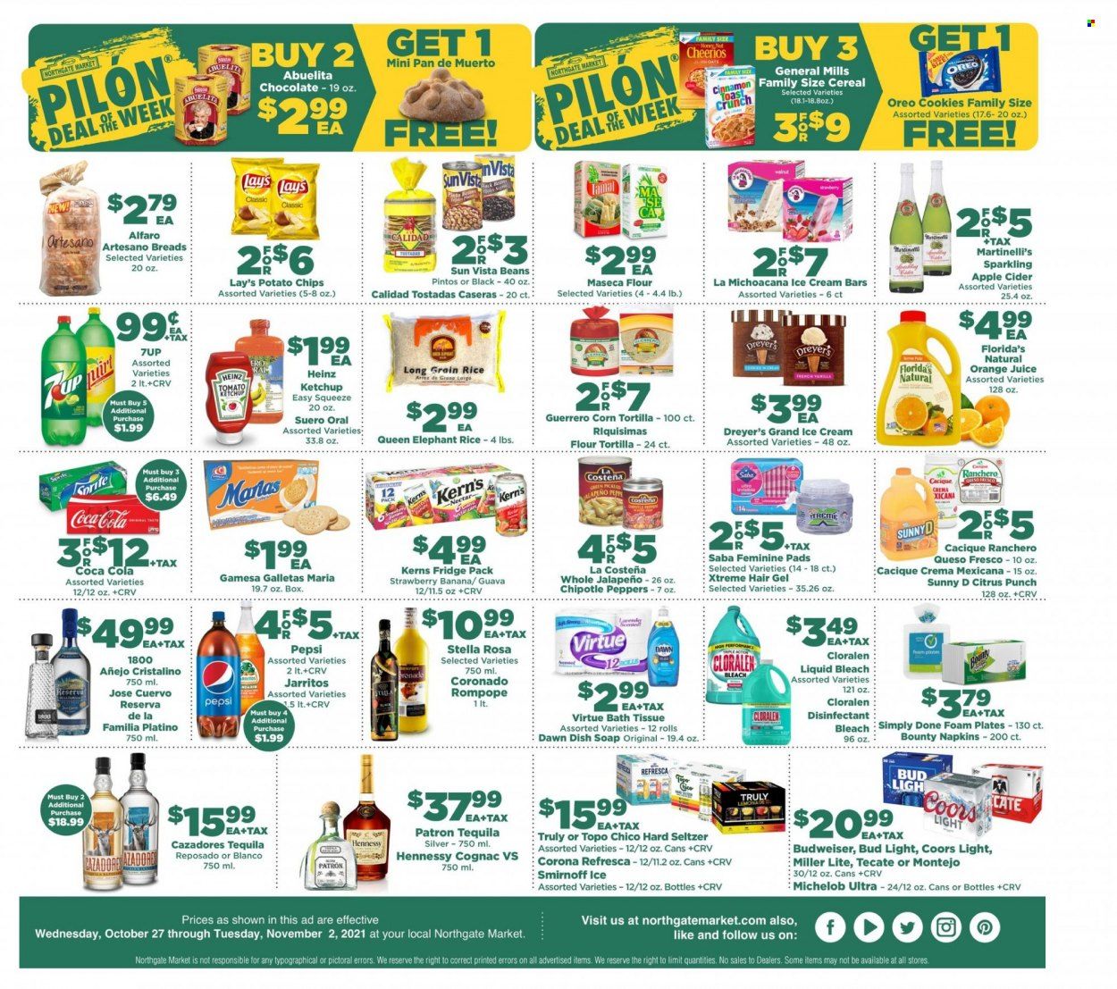 Northgate Market (CA) Weekly Ad Flyer November 2 to November 9
