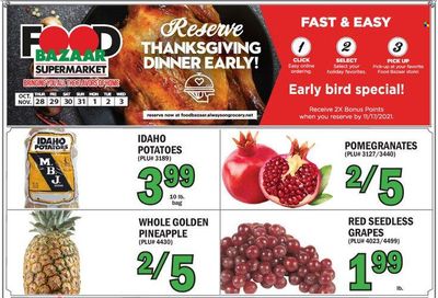 Food Bazaar (CT, NJ, NY) Weekly Ad Flyer November 2 to November 9