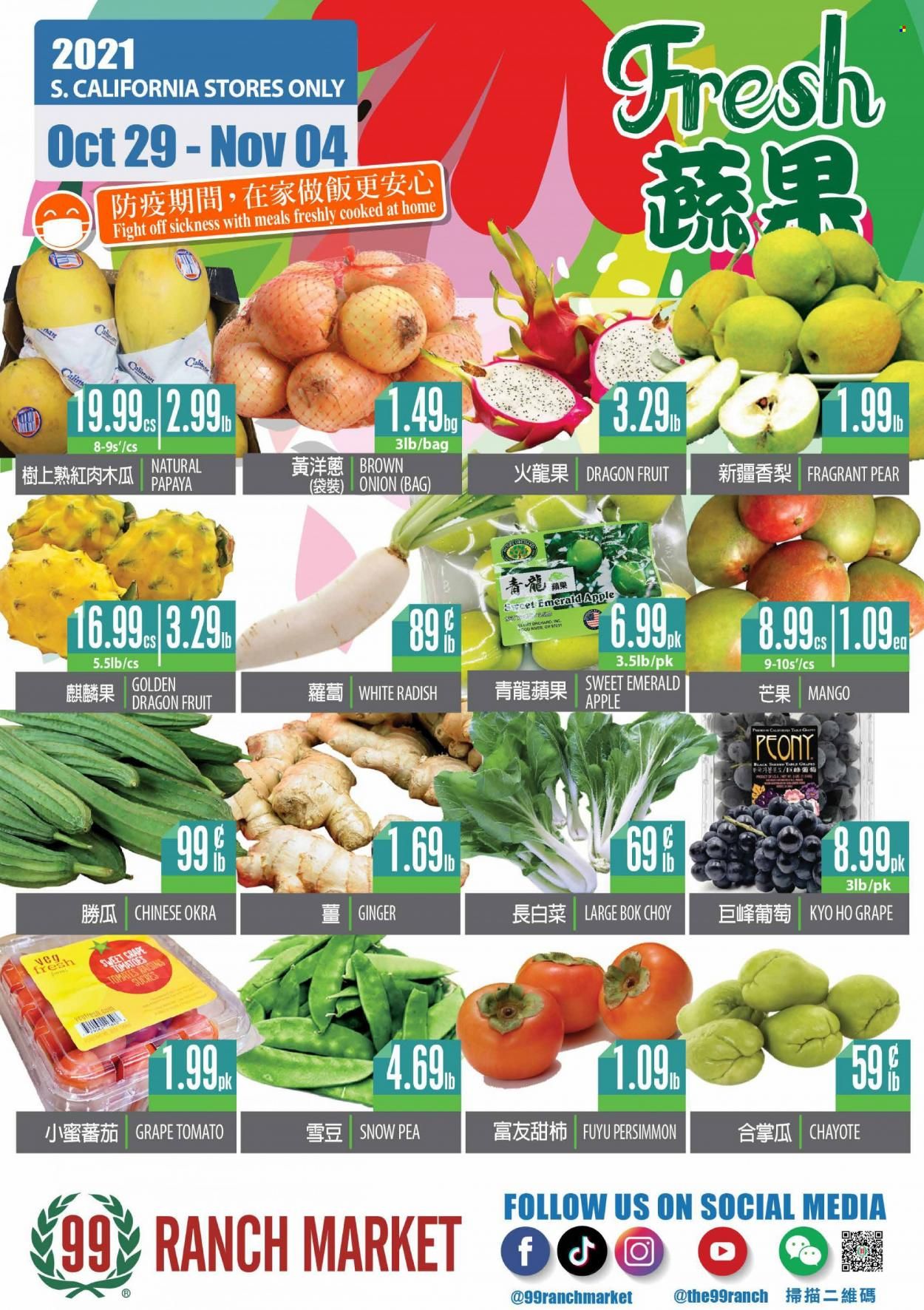 99 Ranch Market (CA) Weekly Ad Flyer November 2 to November 9