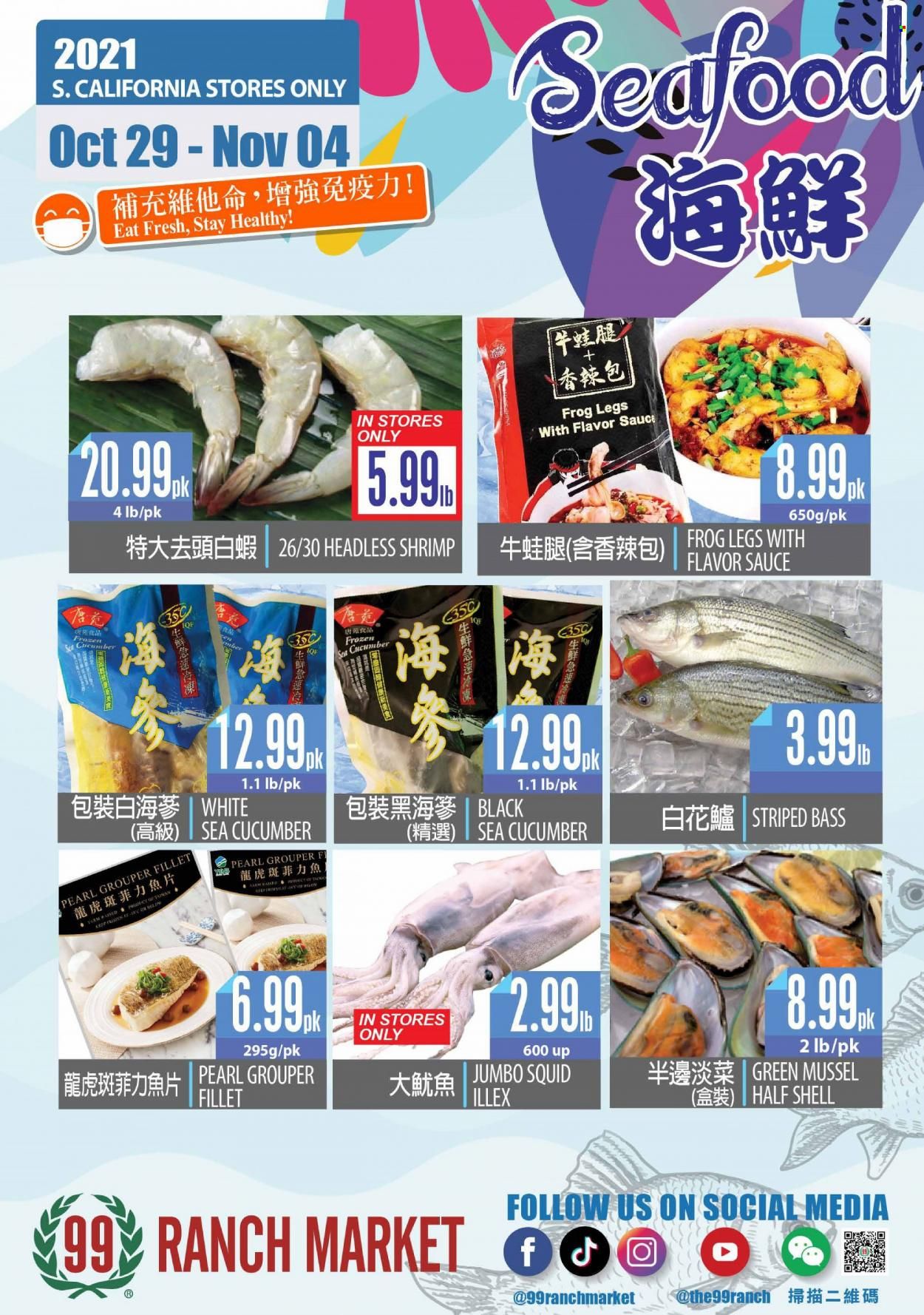 99 Ranch Market (CA) Weekly Ad Flyer November 2 to November 9