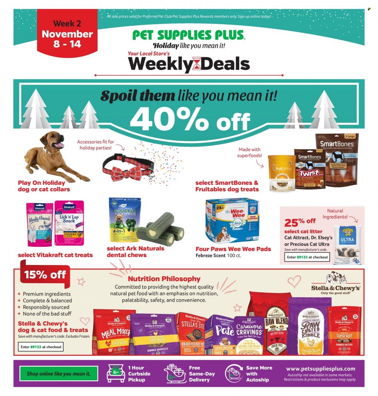 Pet Supplies Plus Weekly Ad Flyer November 2 to November 9