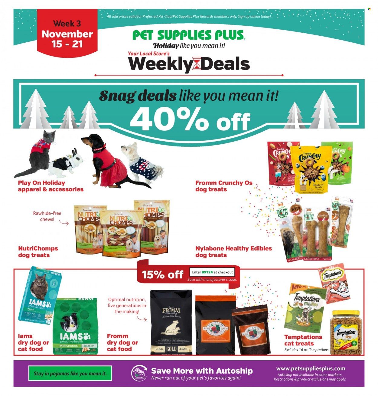 Pet Supplies Plus Weekly Ad Flyer November 2 to November 9