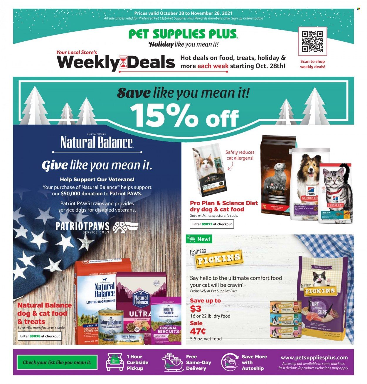 Pet Supplies Plus Weekly Ad Flyer November 2 to November 9