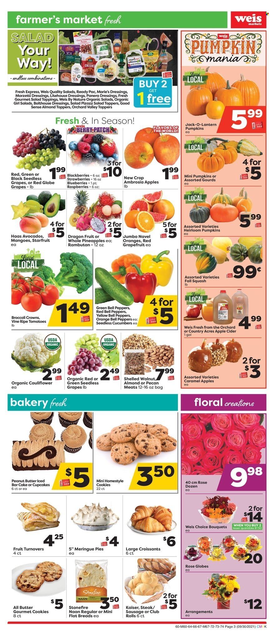 Weis (MD, NY, PA) Weekly Ad Flyer November 2 to November 9