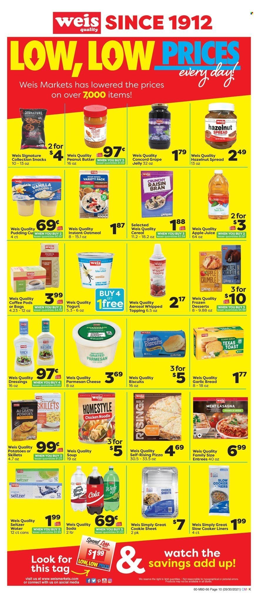 Weis (MD, NY, PA) Weekly Ad Flyer November 2 to November 9
