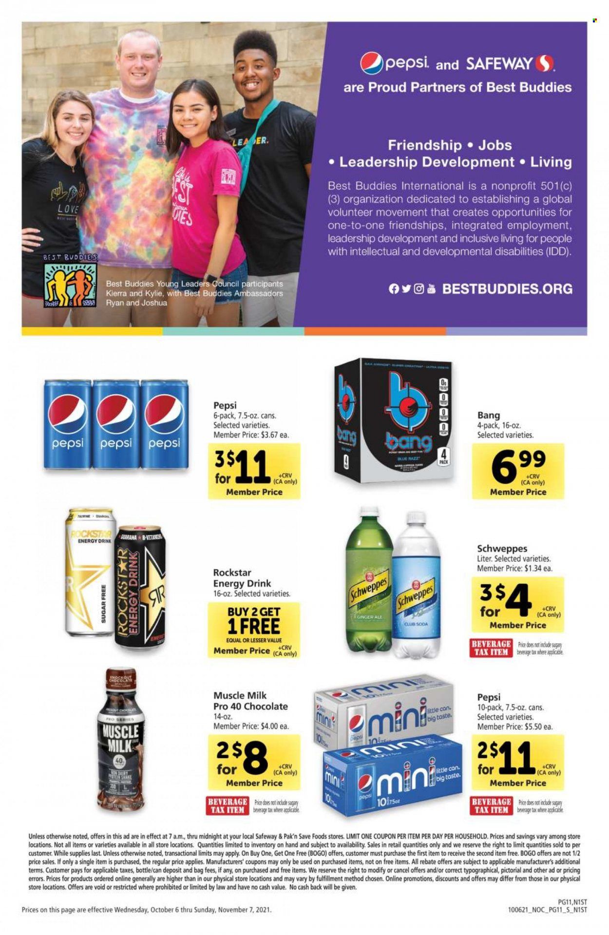 Safeway (AZ, CA, CO, HI, MD, NE, OR, VA, WA) Weekly Ad Flyer November 2 to November 9