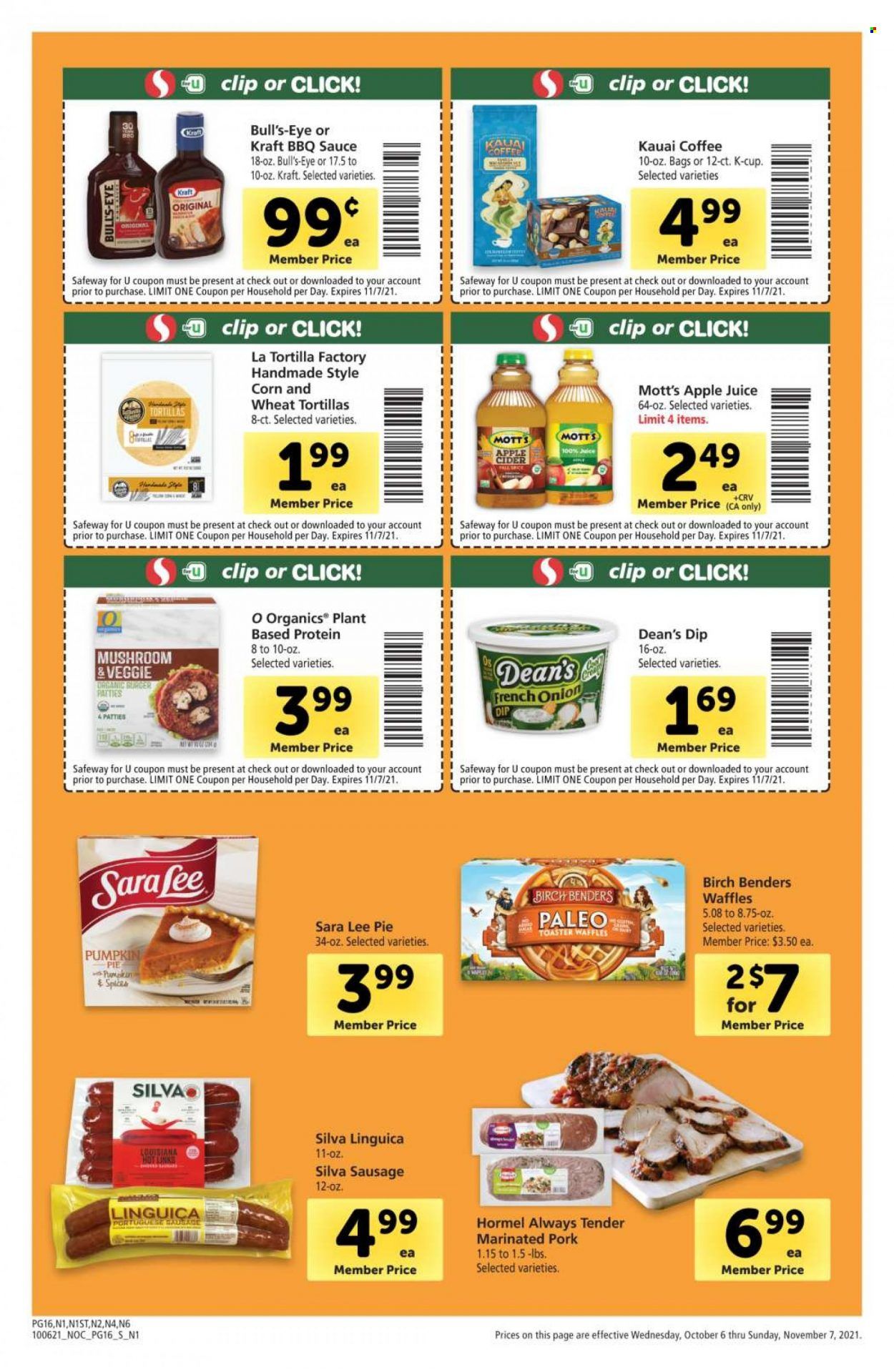 Safeway (AZ, CA, CO, HI, MD, NE, OR, VA, WA) Weekly Ad Flyer November 2 to November 9