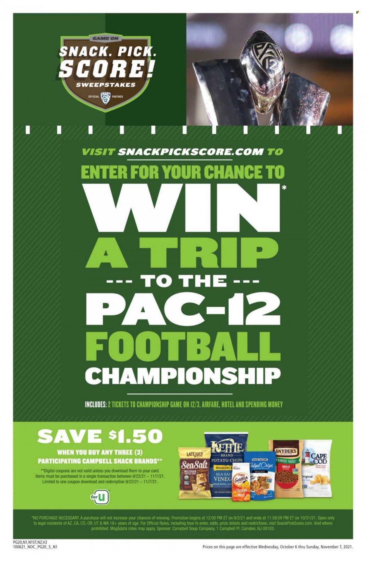 Safeway (AZ, CA, CO, HI, MD, NE, OR, VA, WA) Weekly Ad Flyer November 2 to November 9