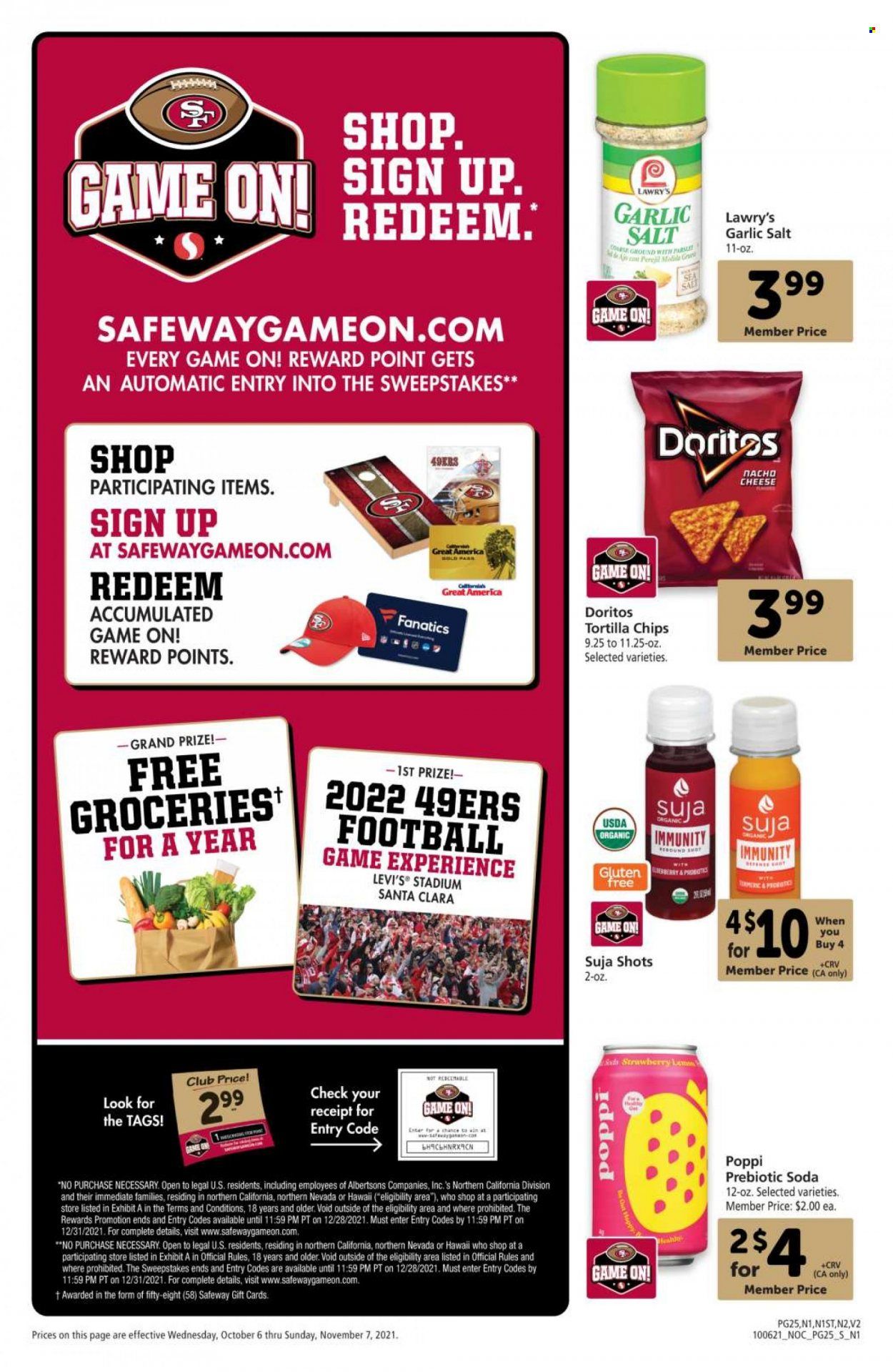 Safeway (AZ, CA, CO, HI, MD, NE, OR, VA, WA) Weekly Ad Flyer November 2 to November 9