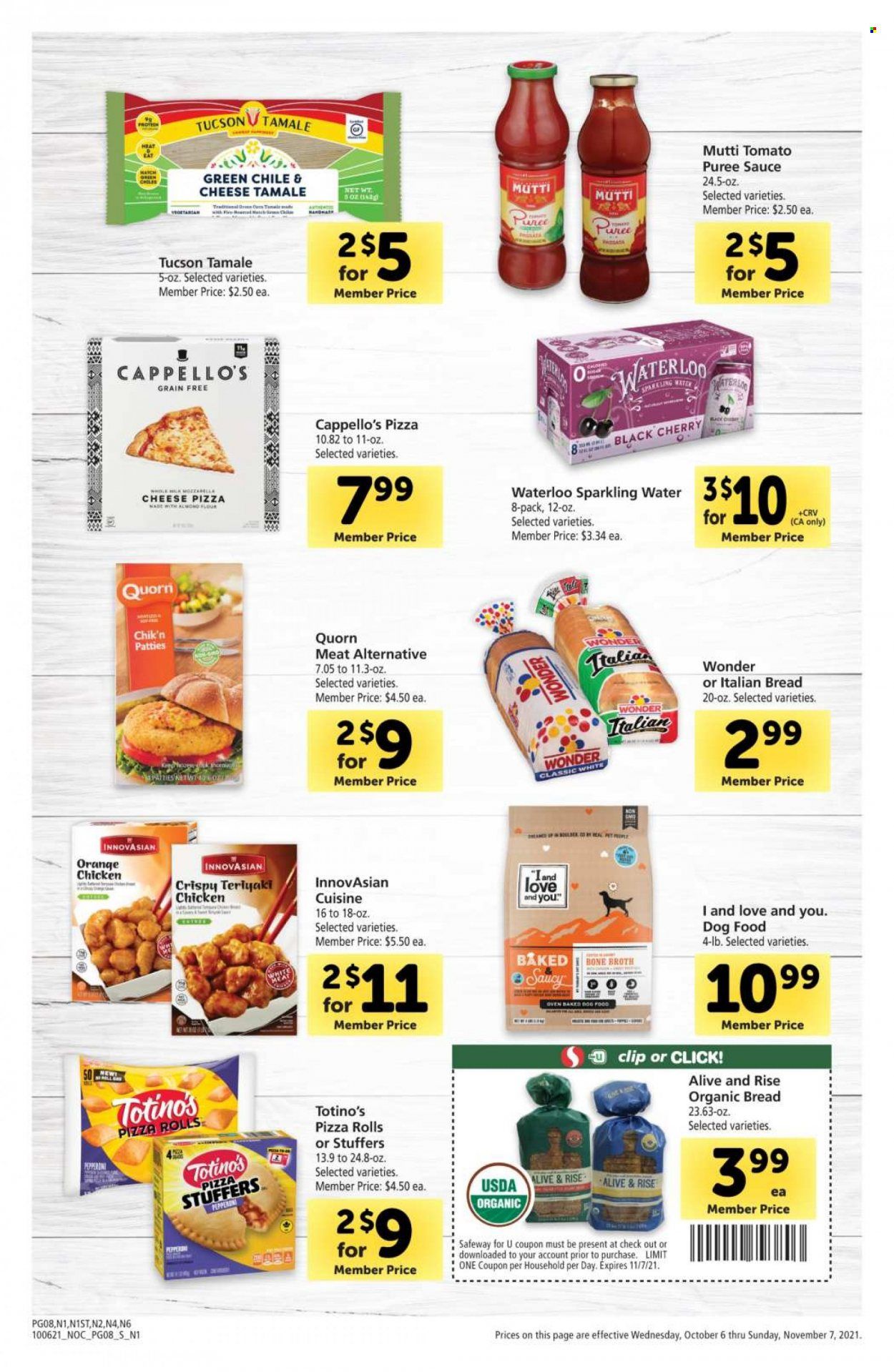 Safeway (AZ, CA, CO, HI, MD, NE, OR, VA, WA) Weekly Ad Flyer November 2 to November 9