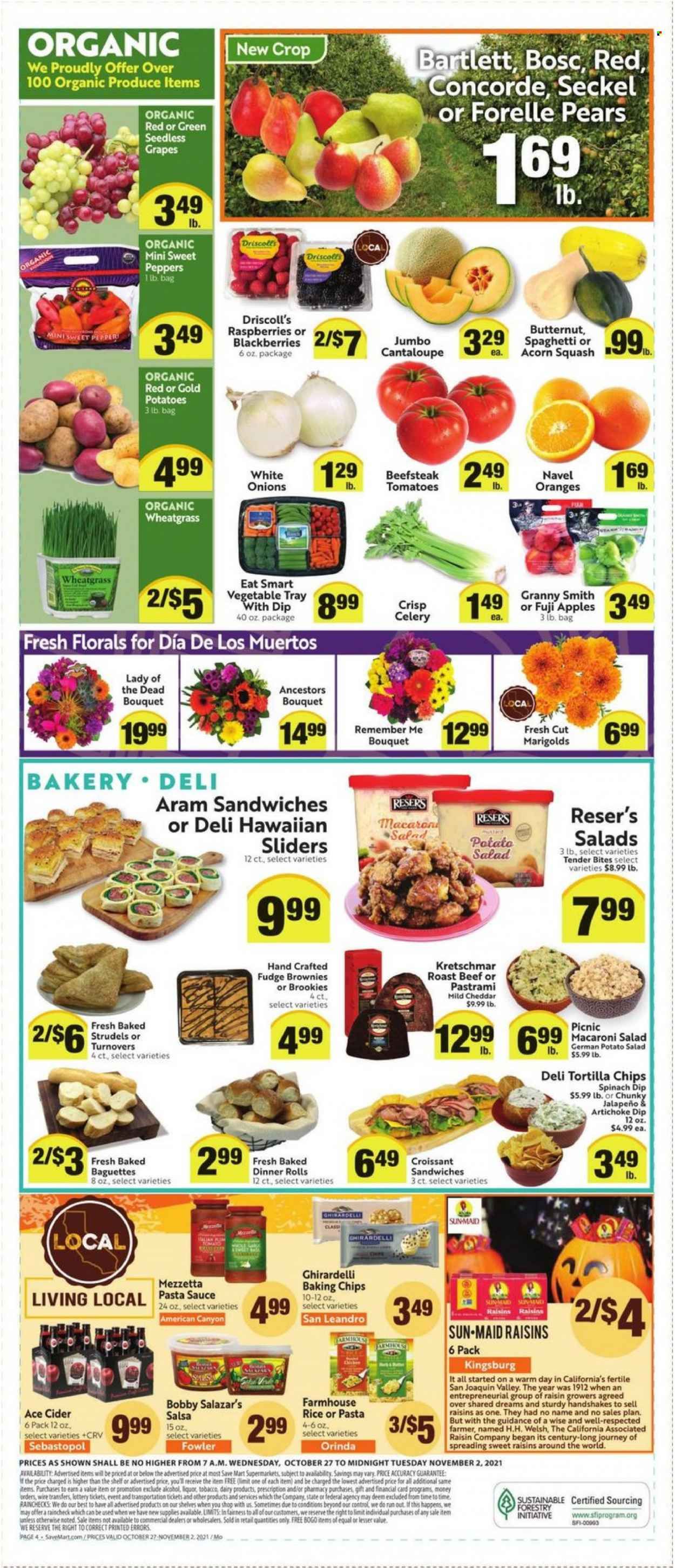 Save Mart (CA, NV) Weekly Ad Flyer November 2 to November 9