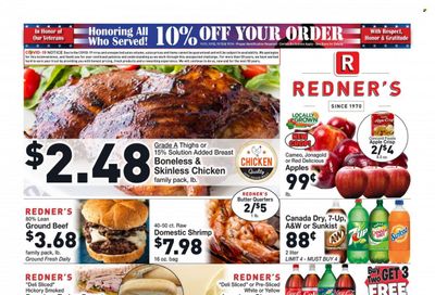 Redner's Markets (DE, MD, PA) Weekly Ad Flyer November 2 to November 9