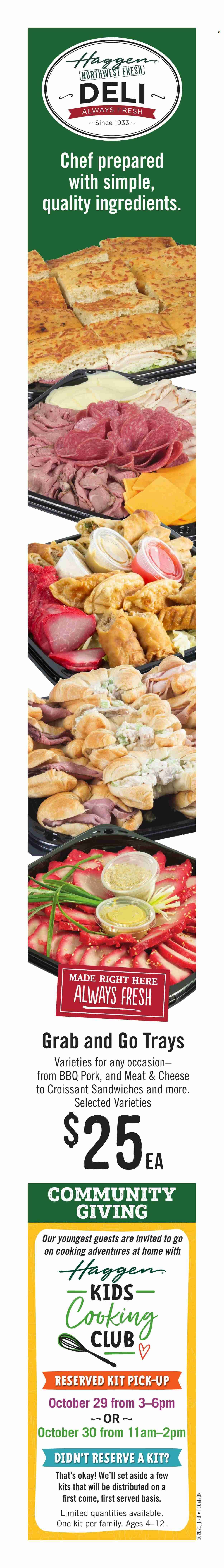 Haggen (WA) Weekly Ad Flyer November 2 to November 9