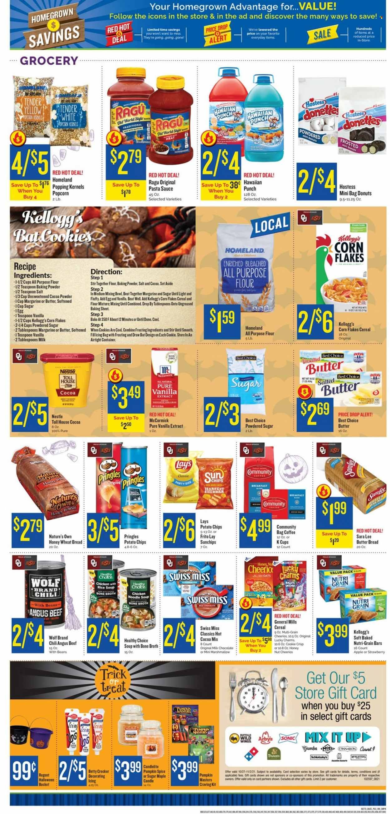 Homeland (OK, TX) Weekly Ad Flyer November 2 to November 9