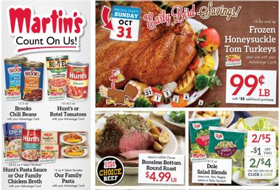 Martin’s (IN, MI) Weekly Ad Flyer November 2 to November 9