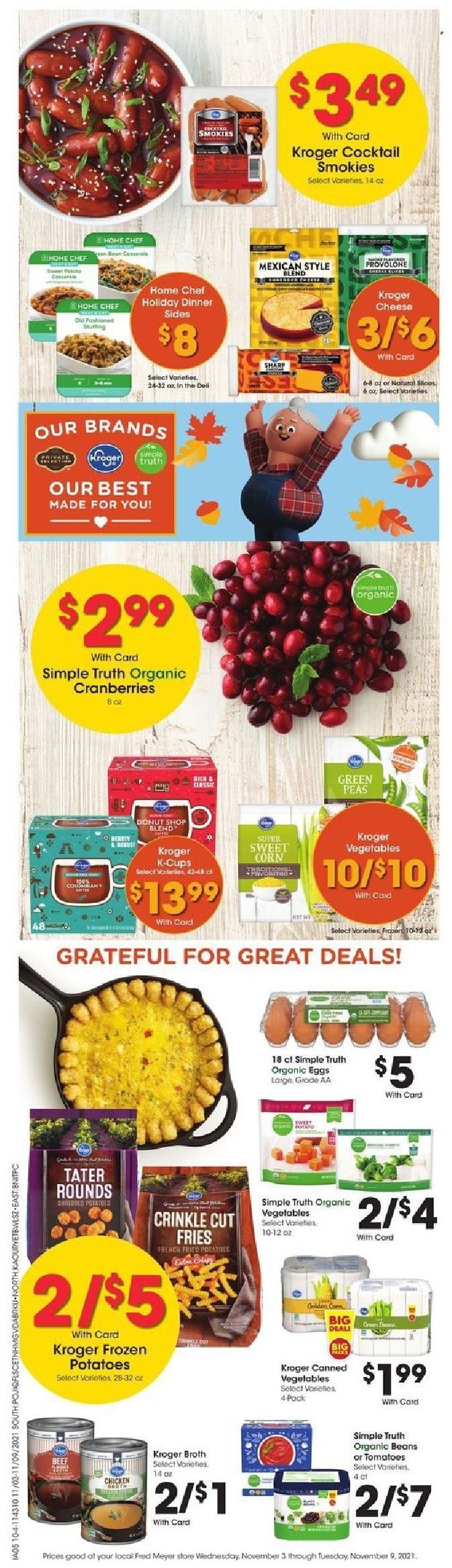 Fred Meyer Weekly Ad Flyer November 2 to November 9
