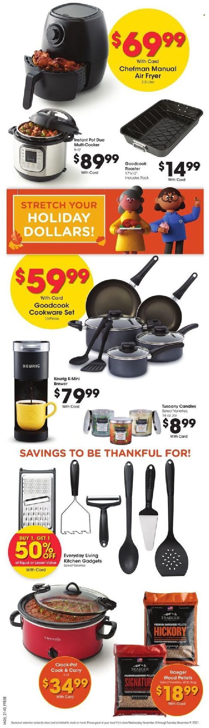 Fry’s (AZ) Weekly Ad Flyer November 2 to November 9