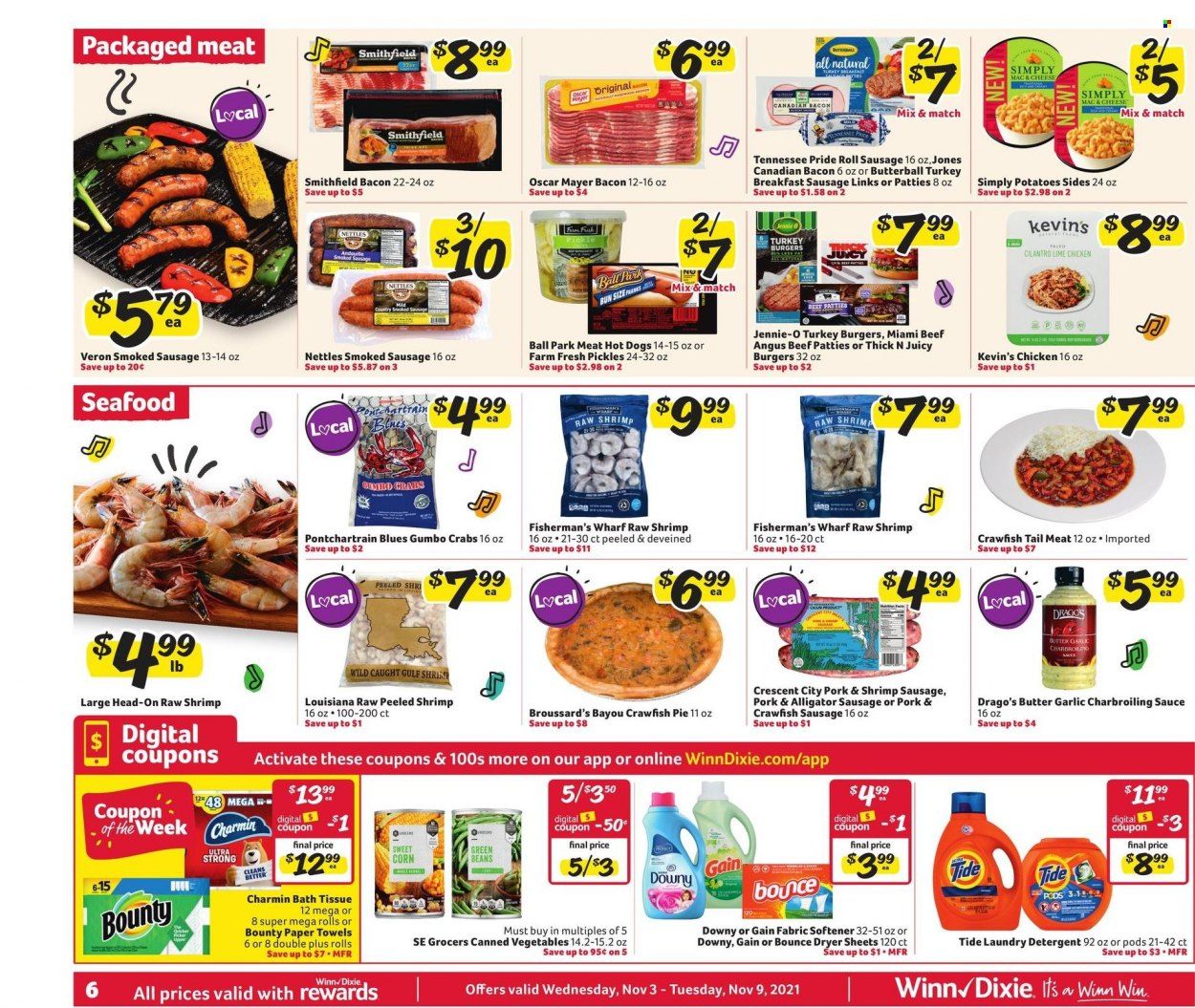 Winn Dixie (AL, FL, GA, LA) Weekly Ad Flyer November 2 to November 9
