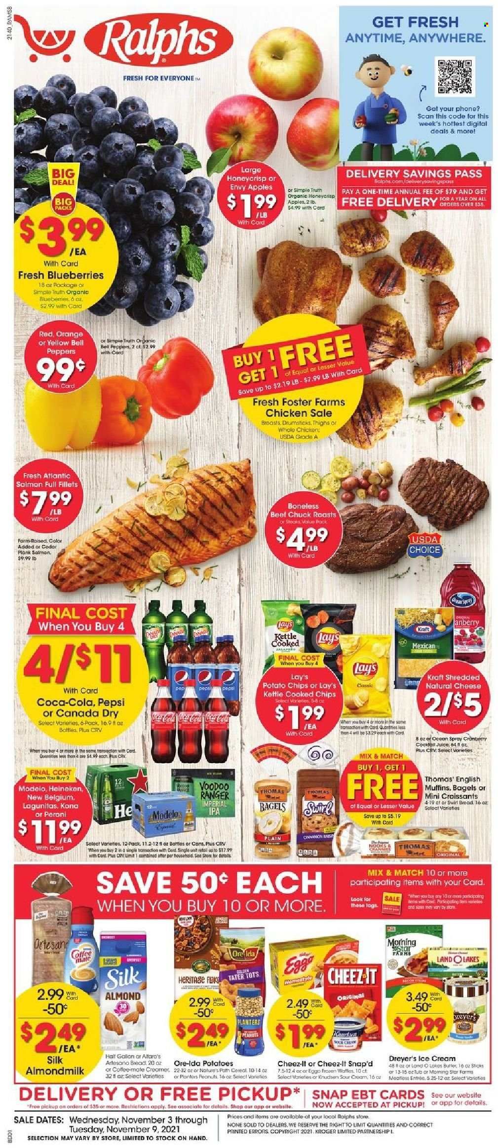 Ralphs (MD, NC, VA) Weekly Ad Flyer November 2 to November 9