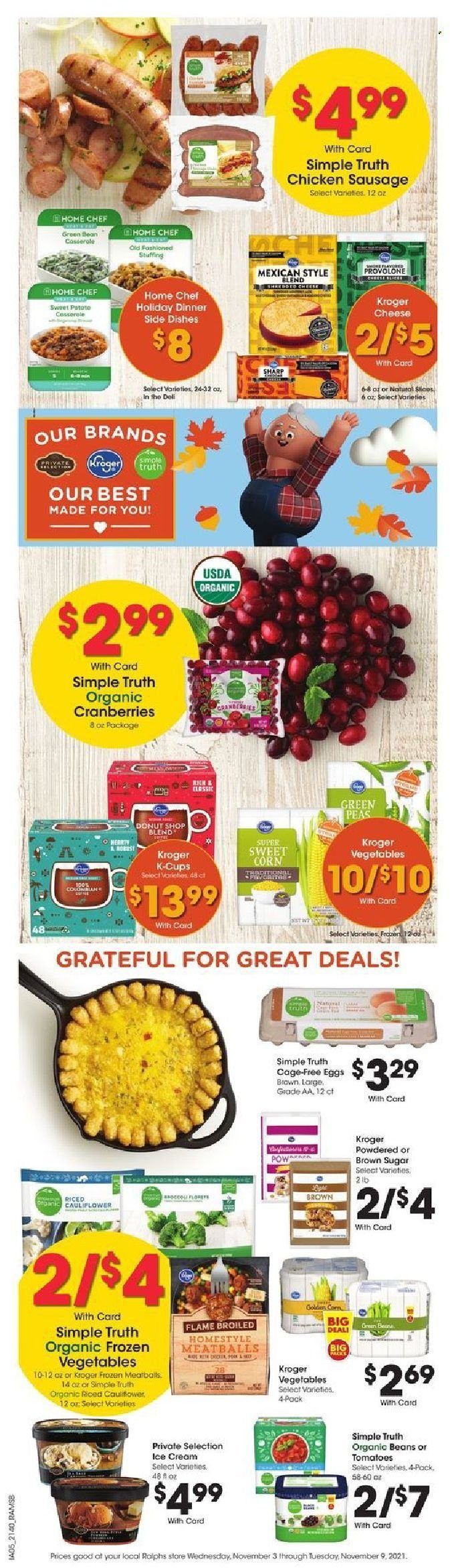 Ralphs (MD, NC, VA) Weekly Ad Flyer November 2 to November 9