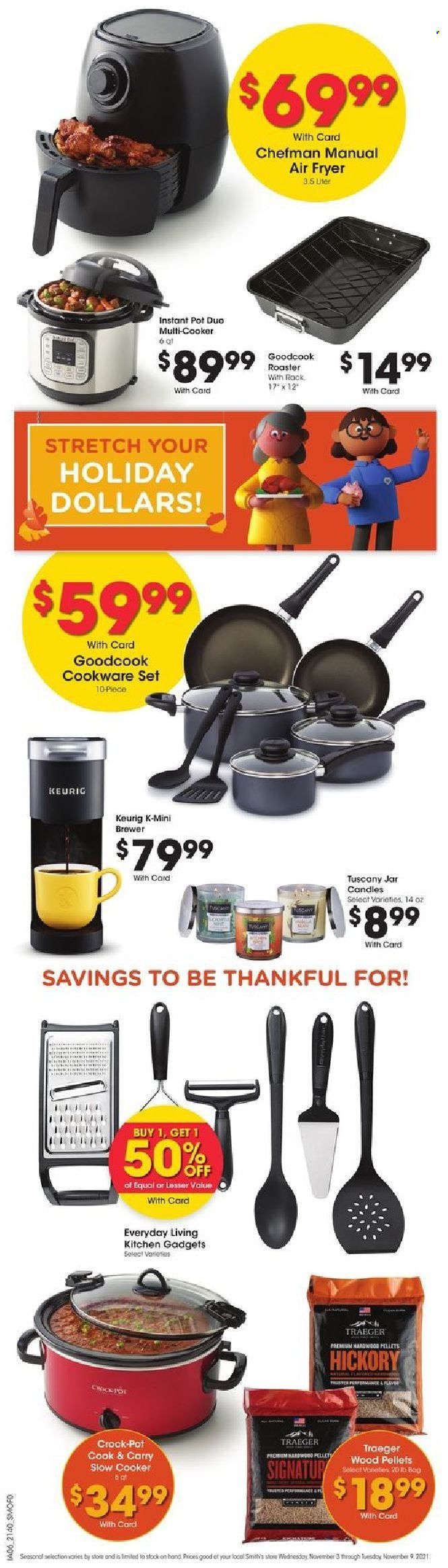 Smith's (AZ, ID, MT, NM, NV, UT, WY) Weekly Ad Flyer November 2 to November 9