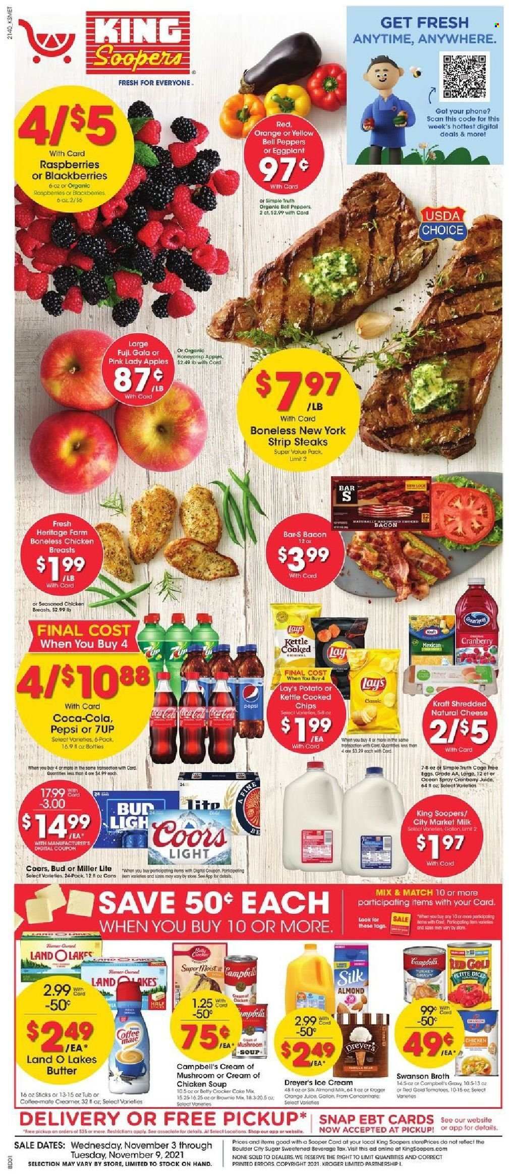 King Soopers (CO) Weekly Ad Flyer November 3 to November 10