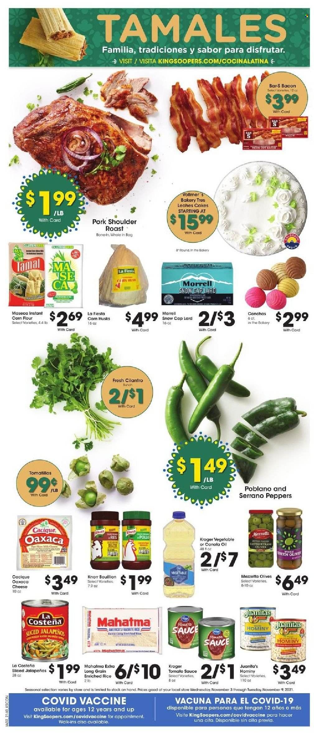 King Soopers (CO) Weekly Ad Flyer November 3 to November 10