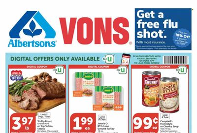 Albertsons (CA, ID, LA, MT, OR, TX, WA) Weekly Ad Flyer November 3 to November 10