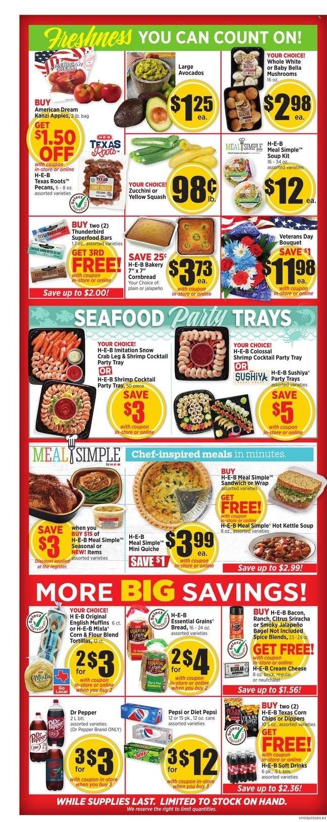 H-E-B (TX) Weekly Ad Flyer November 3 to November 10
