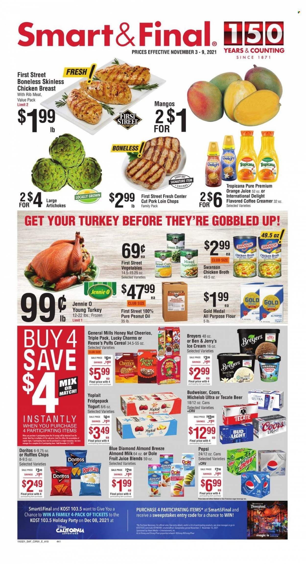 Smart & Final (AZ, CA) Weekly Ad Flyer November 3 to November 10