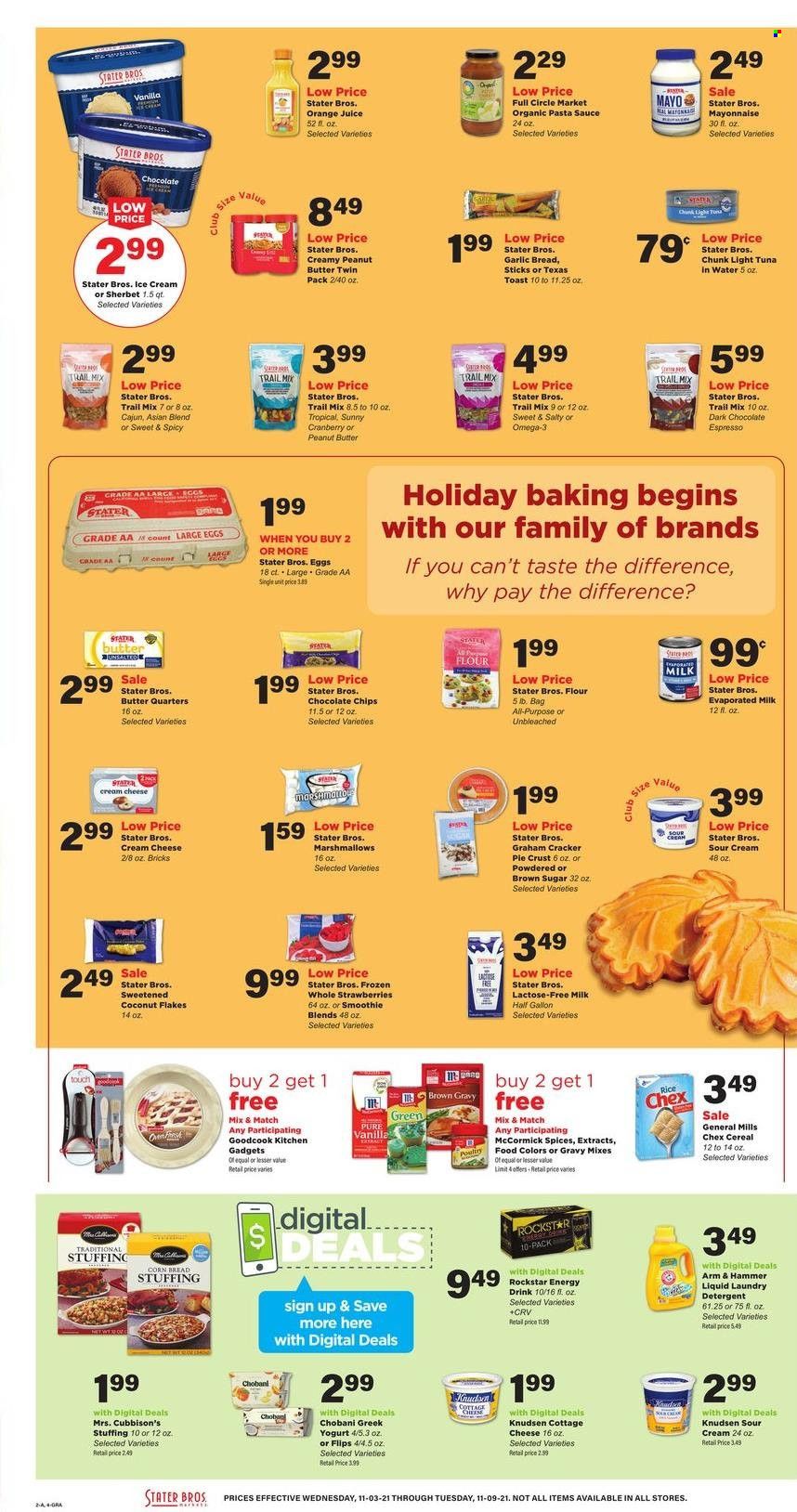 Stater Bros. (CA) Weekly Ad Flyer November 3 to November 10