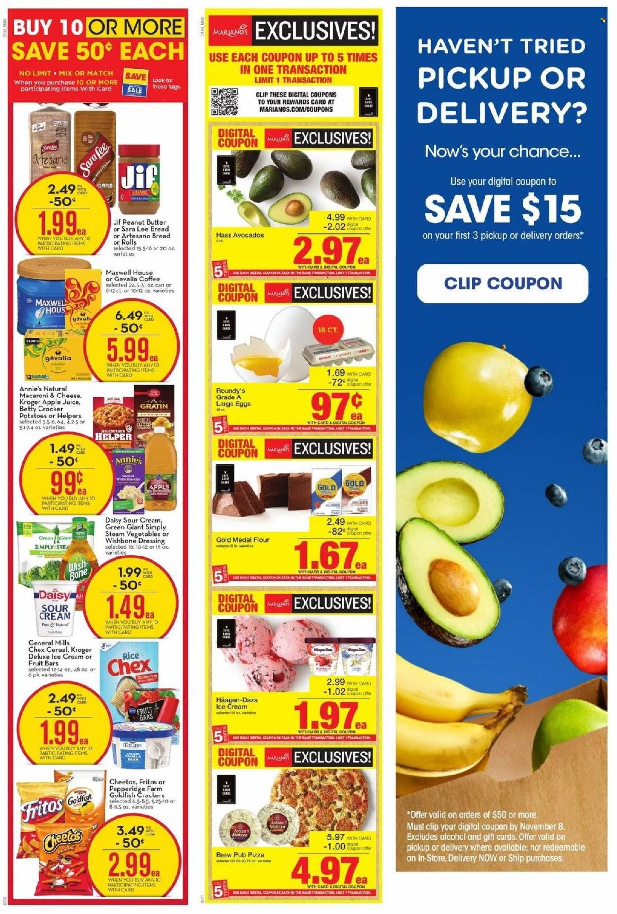 Mariano’s (IL) Weekly Ad Flyer November 3 to November 10